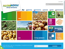 Tablet Screenshot of nutrinorm.nl